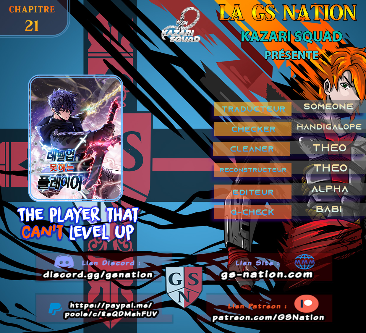 Read The Player that can’t Level Up FR Manga Online