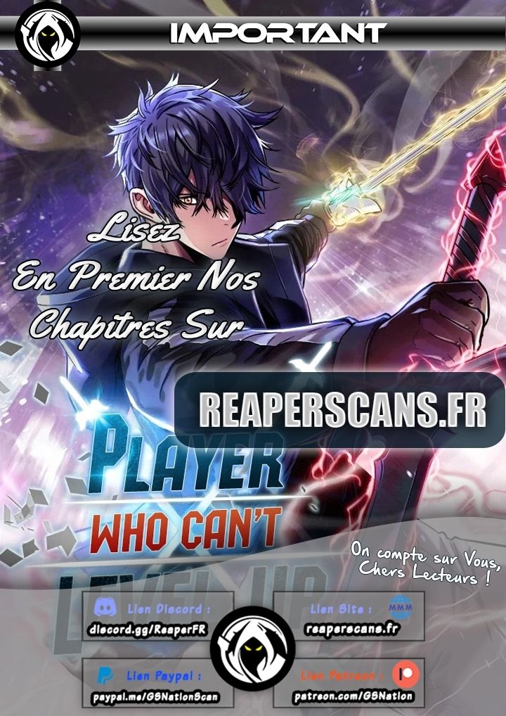 Read The Player that can’t Level Up FR Manga Online