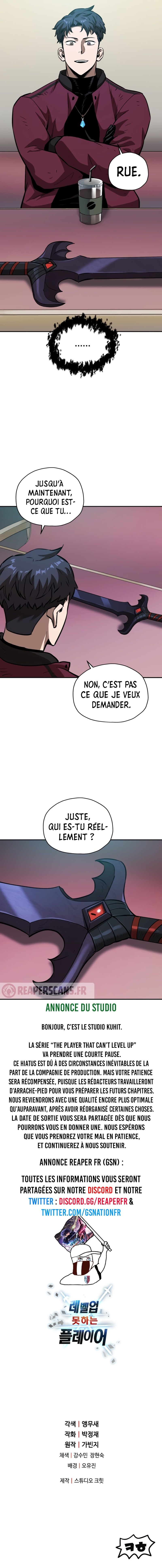 Read The Player that can’t Level Up FR Manga Online