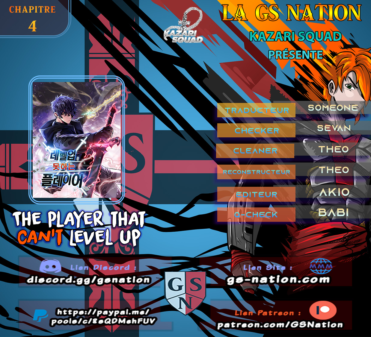 Read The Player that can’t Level Up FR Manga Online