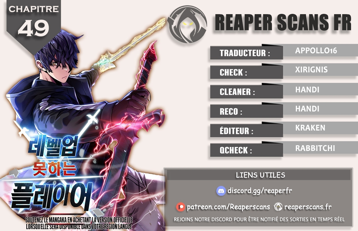 Read The Player that can’t Level Up FR Manga Online