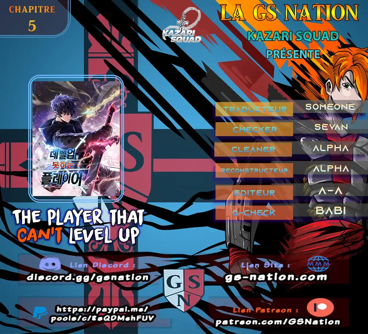 Read The Player that can’t Level Up FR Manga Online