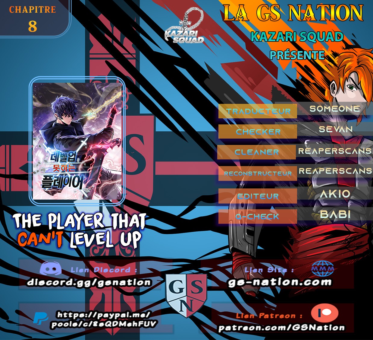 Read The Player that can’t Level Up FR Manga Online