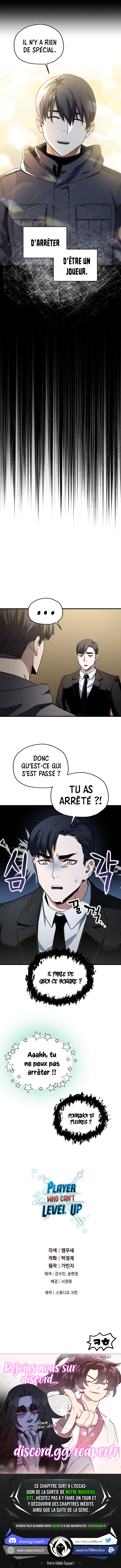 Read The Player that can’t Level Up FR Manga Online