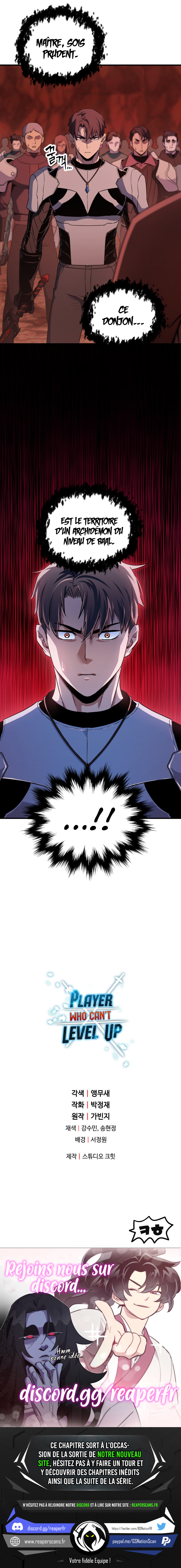 Read The Player that can’t Level Up FR Manga Online