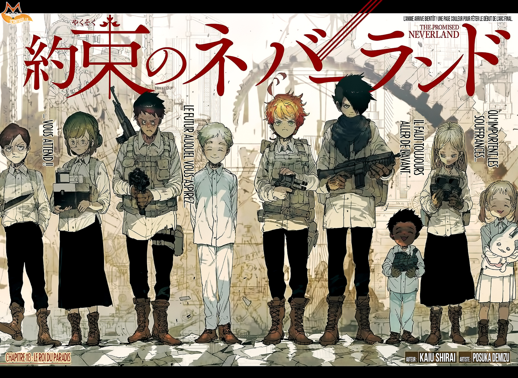 Read The Promised Neverland FR Manga Online