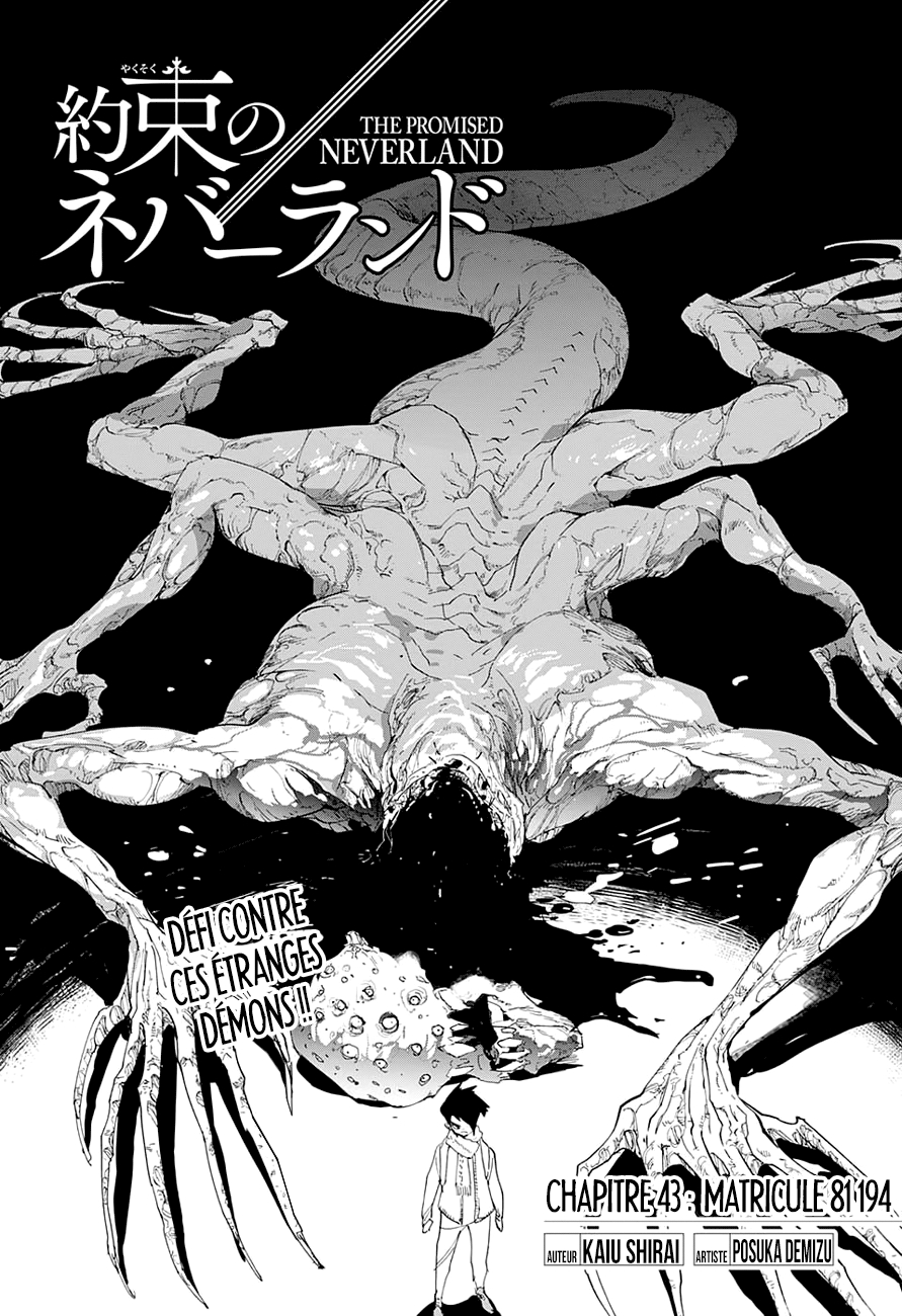 Read The Promised Neverland FR Manga Online
