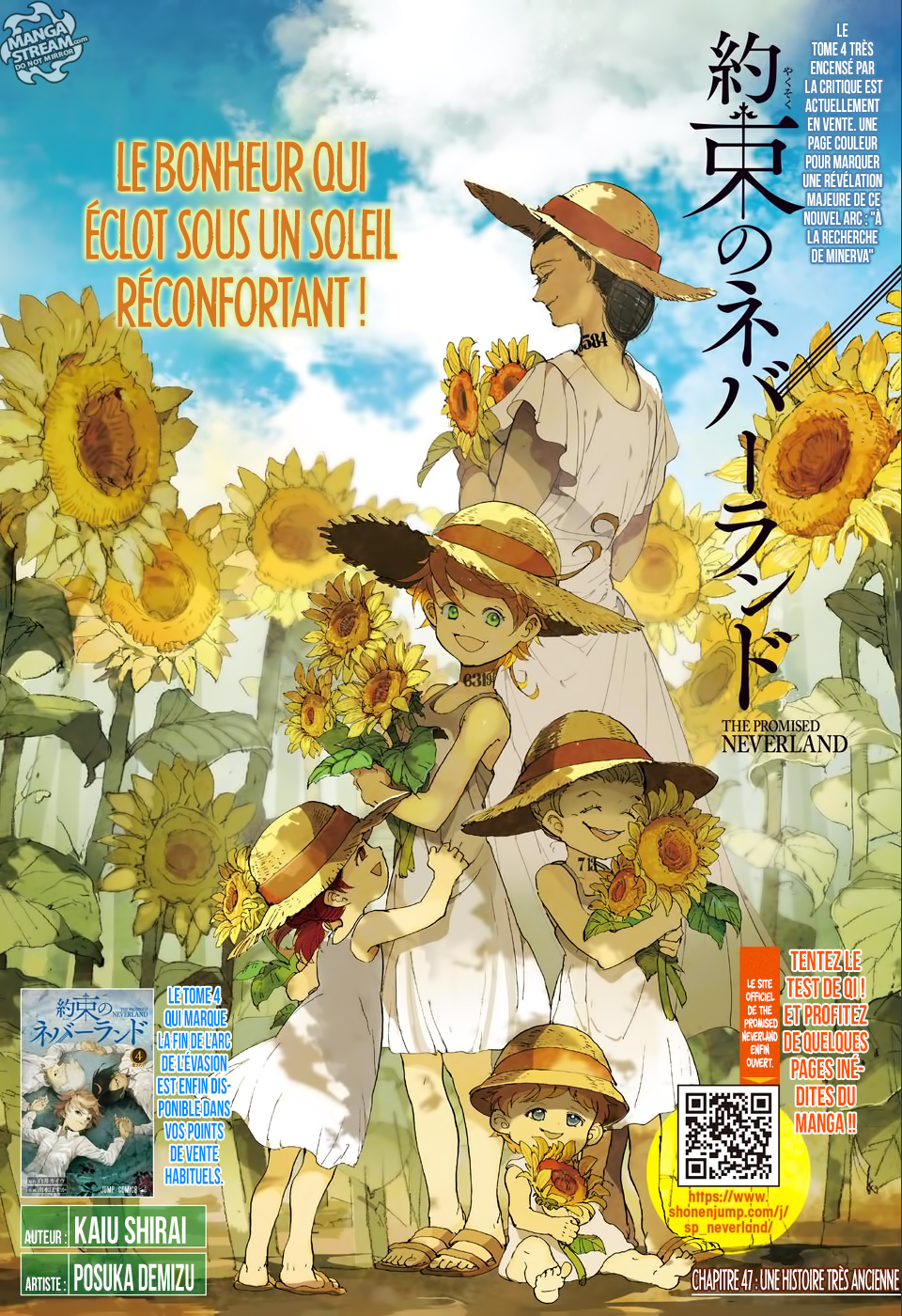 Read The Promised Neverland FR Manga Online