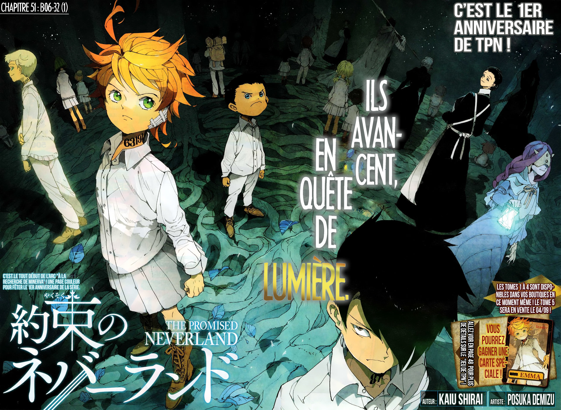 Read The Promised Neverland FR Manga Online