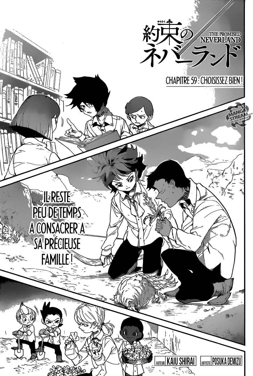 Read The Promised Neverland FR Manga Online