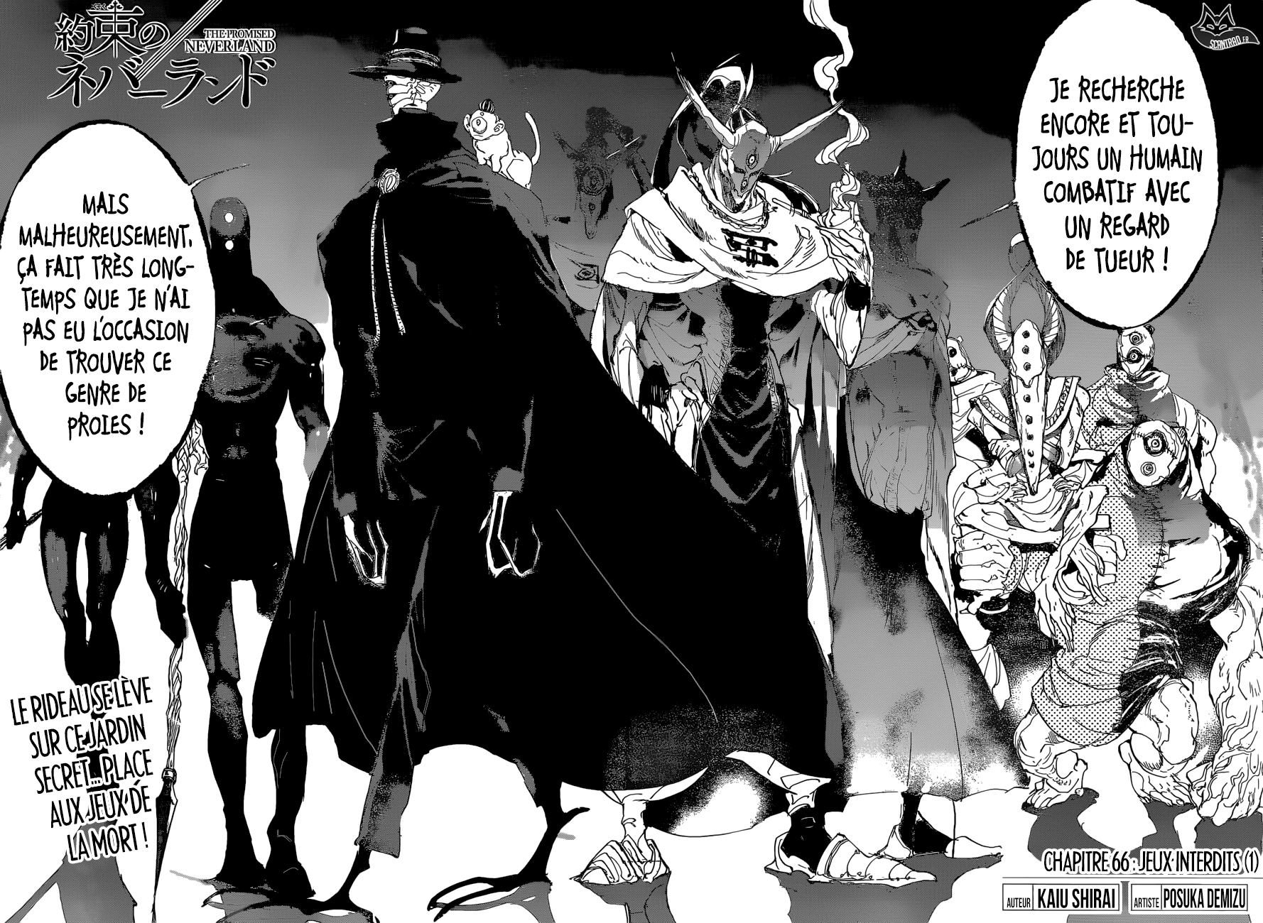 Read The Promised Neverland FR Manga Online