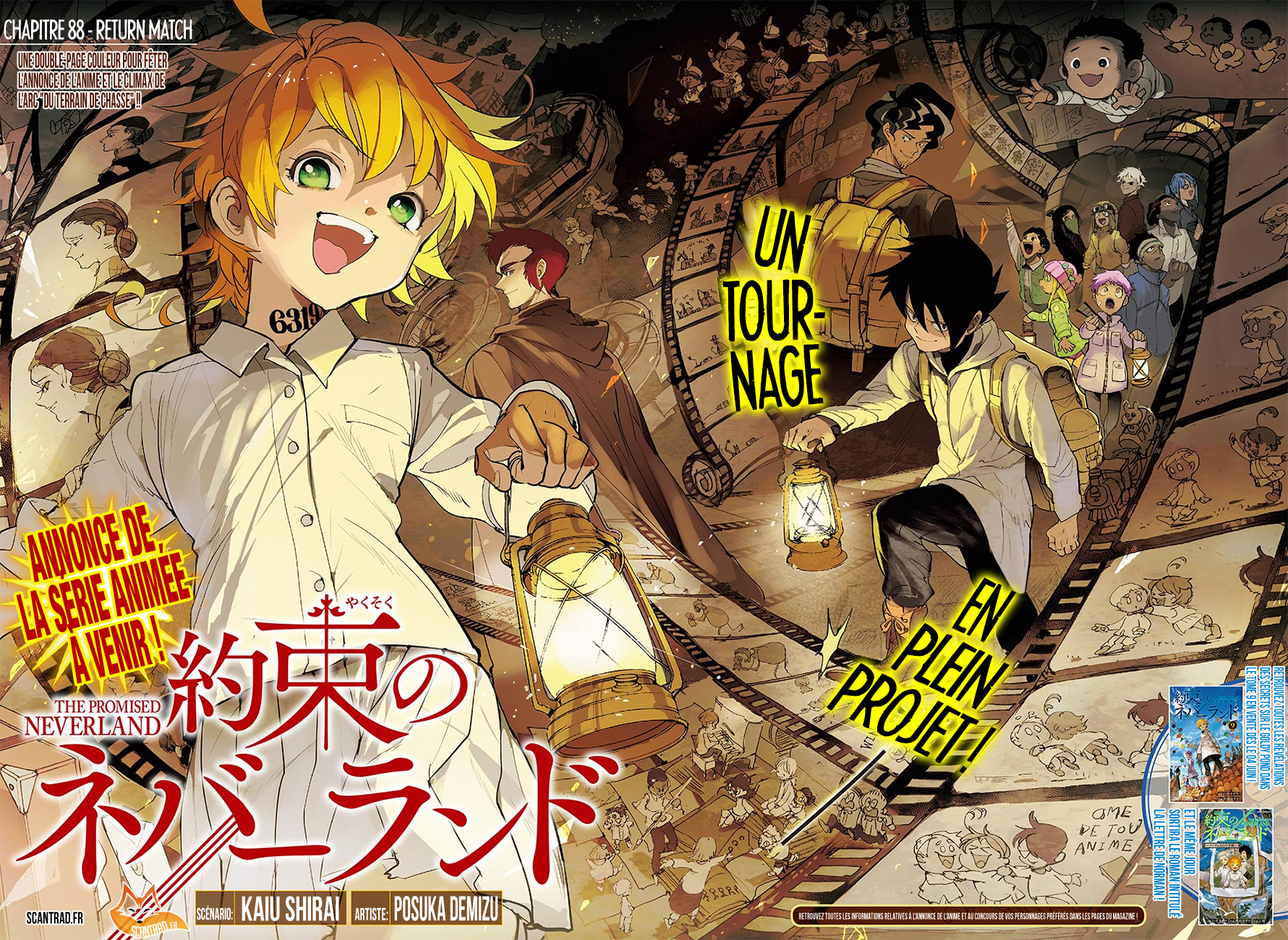 Read The Promised Neverland FR Manga Online
