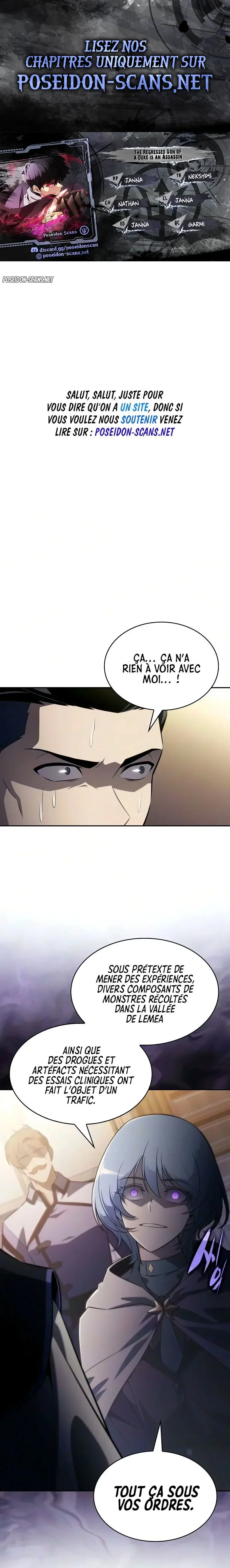 Read The Regressed Son of a Duke is an Assassin FR Manga Online