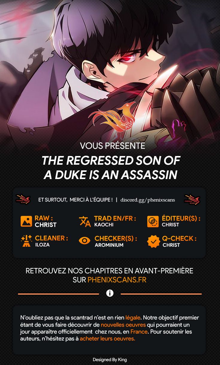 Read The Regressed Son of a Duke is an Assassin FR Manga Online