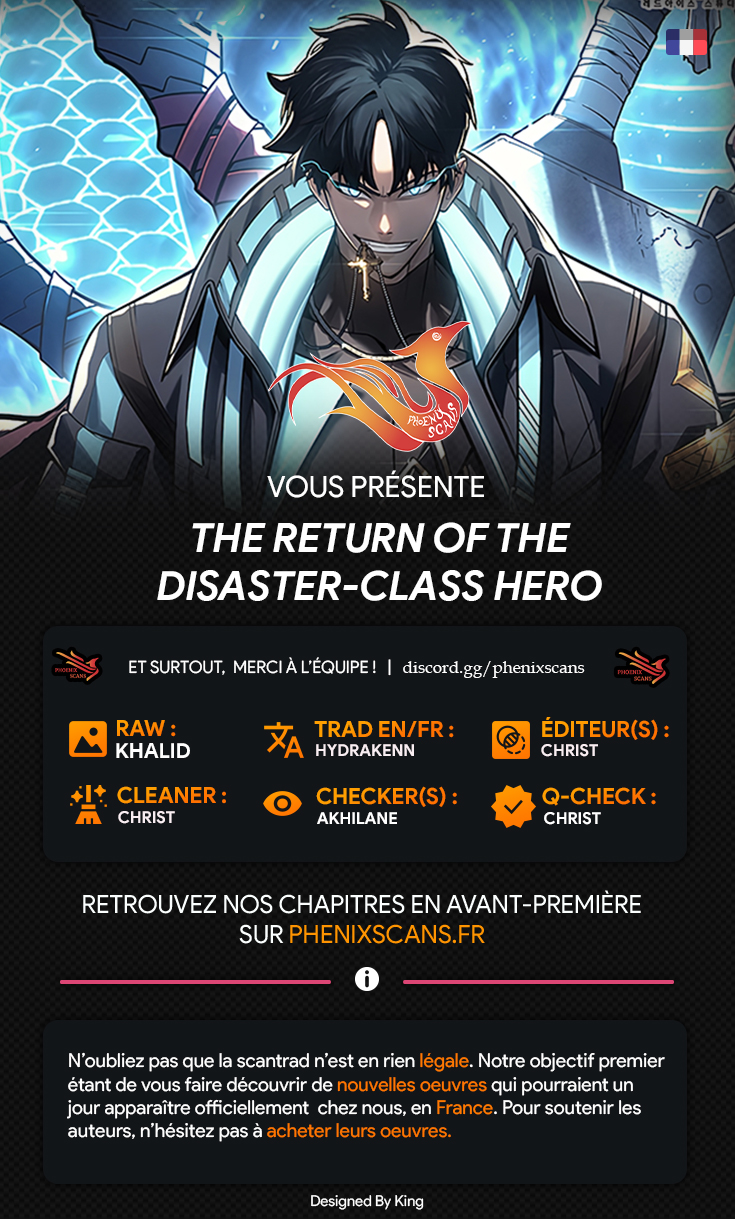 Read The Return of the Disaster Class Hero FR Manga Online