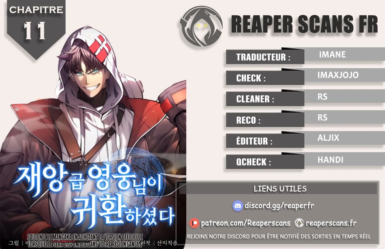 Read The Return of the Disaster Class Hero FR Manga Online