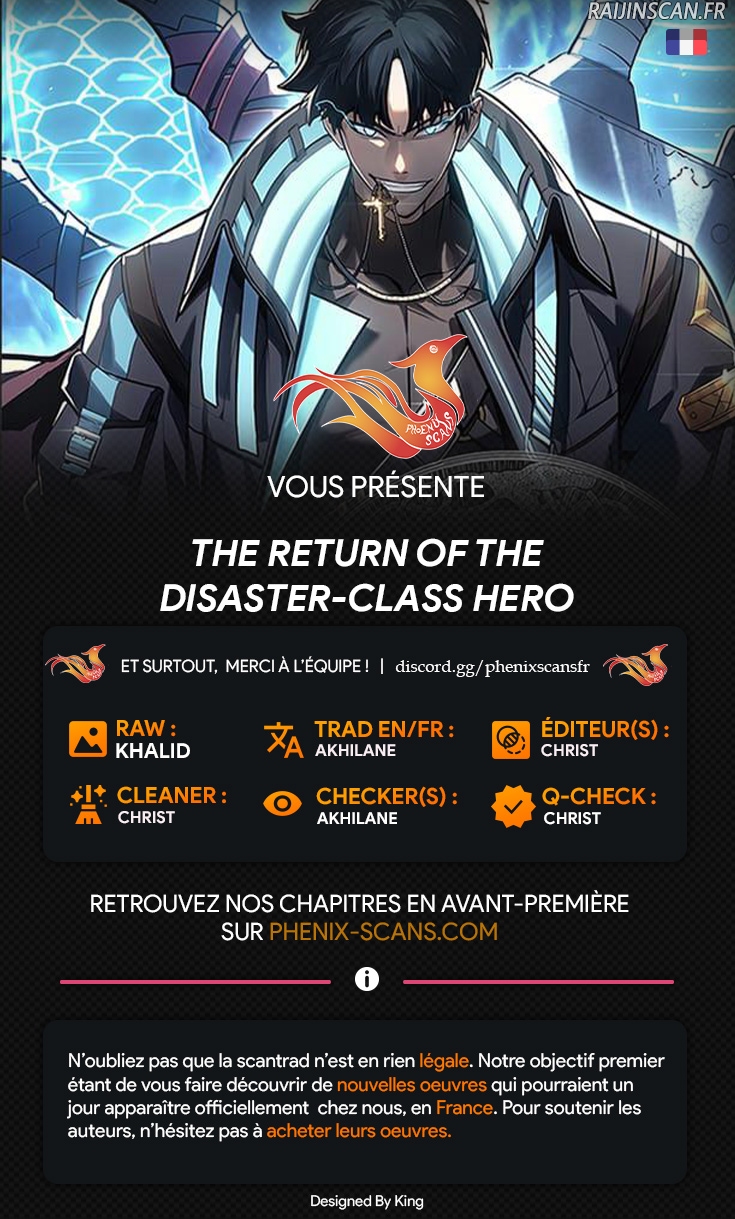 Read The Return of the Disaster Class Hero FR Manga Online