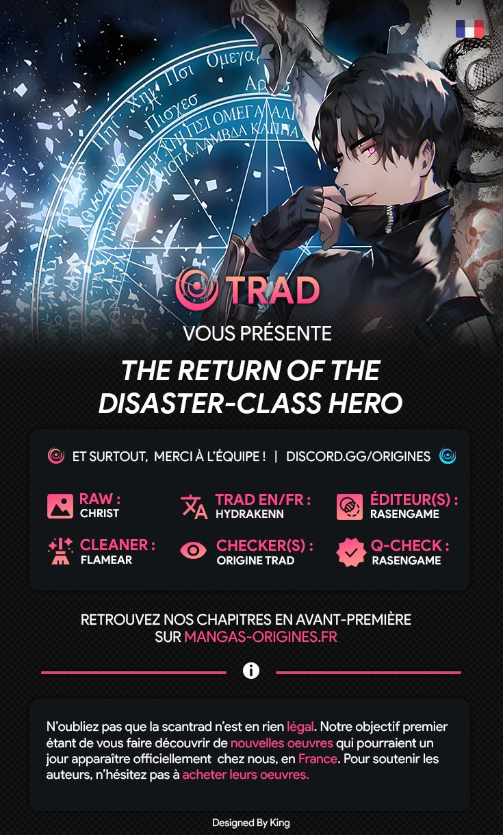 Read The Return of the Disaster Class Hero FR Manga Online