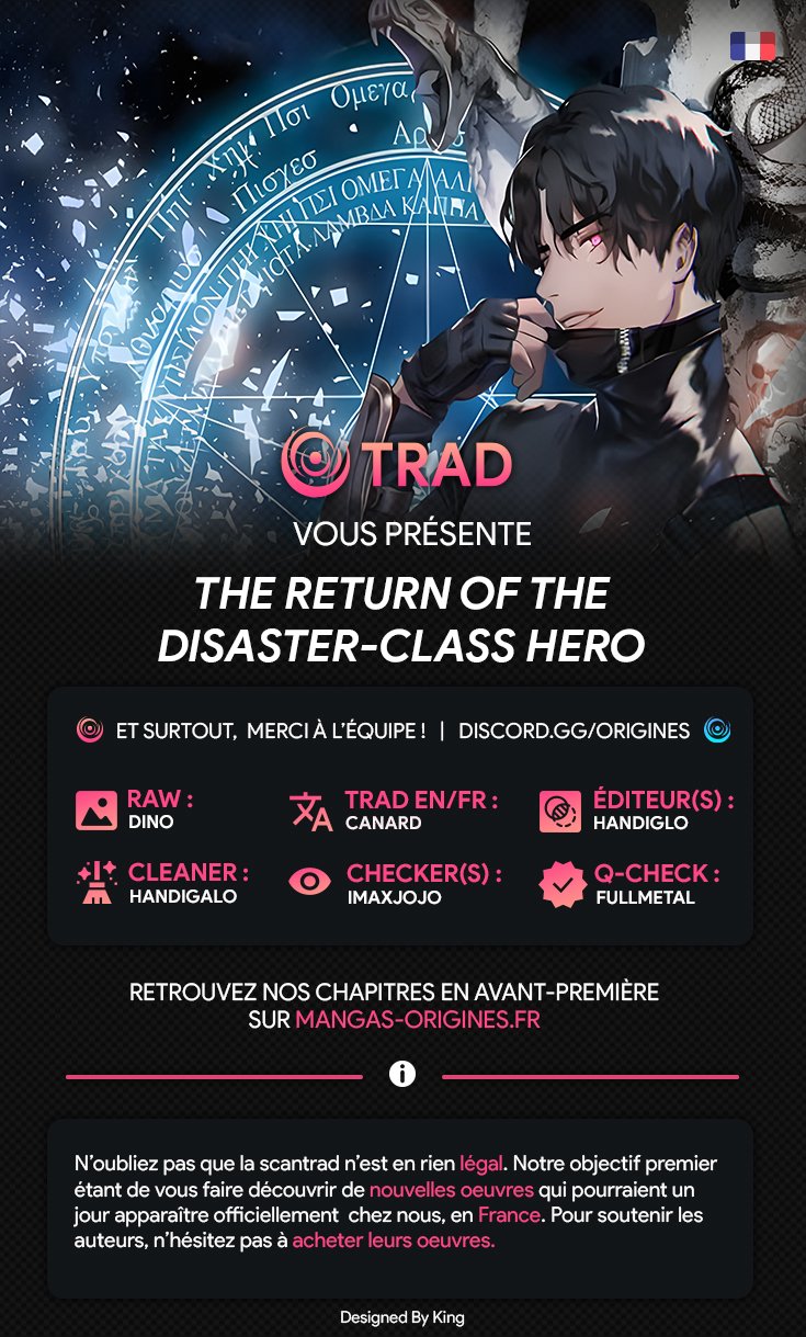 Read The Return of the Disaster Class Hero FR Manga Online