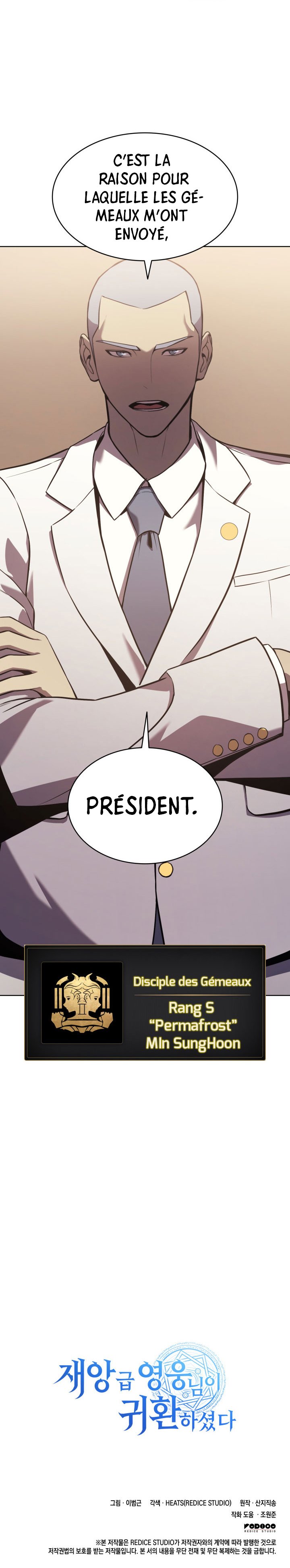 Read The Return of the Disaster Class Hero FR Manga Online