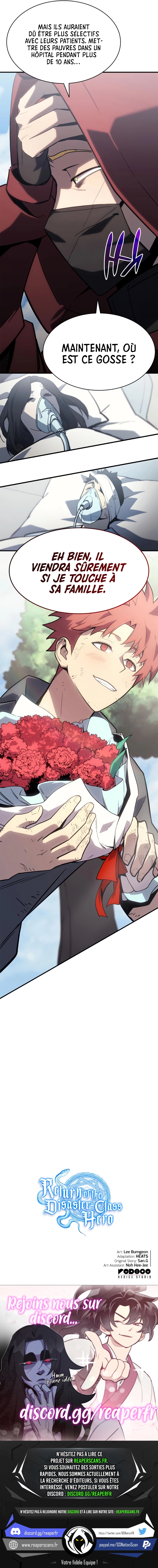 Read The Return of the Disaster Class Hero FR Manga Online
