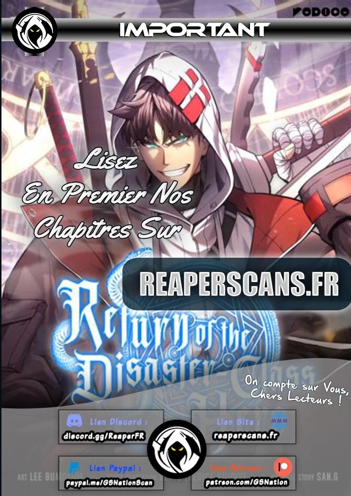 Read The Return of the Disaster Class Hero FR Manga Online