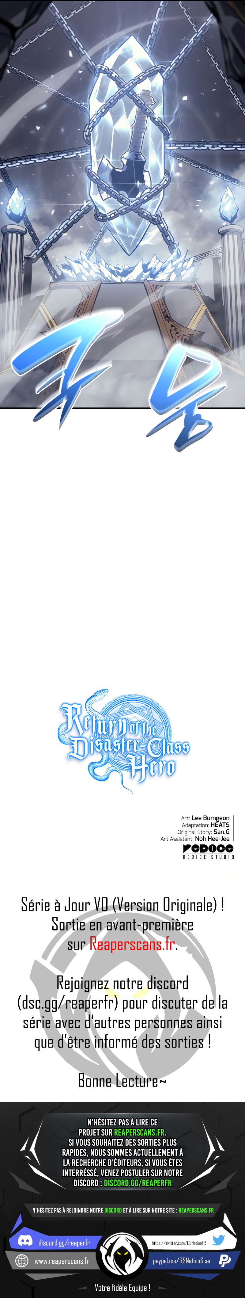 Read The Return of the Disaster Class Hero FR Manga Online