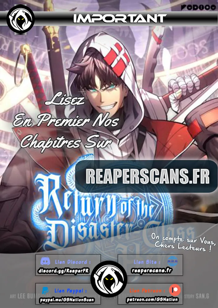 Read The Return of the Disaster Class Hero FR Manga Online