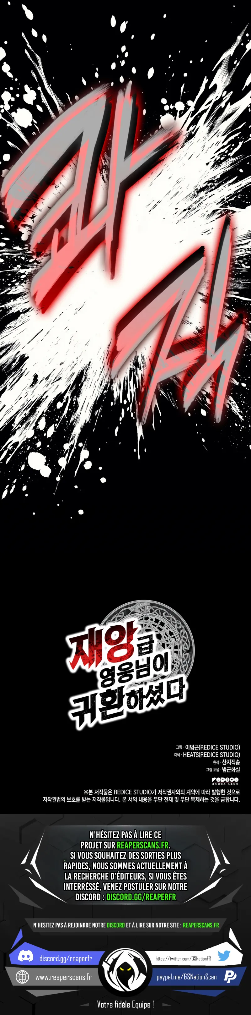 Read The Return of the Disaster Class Hero FR Manga Online