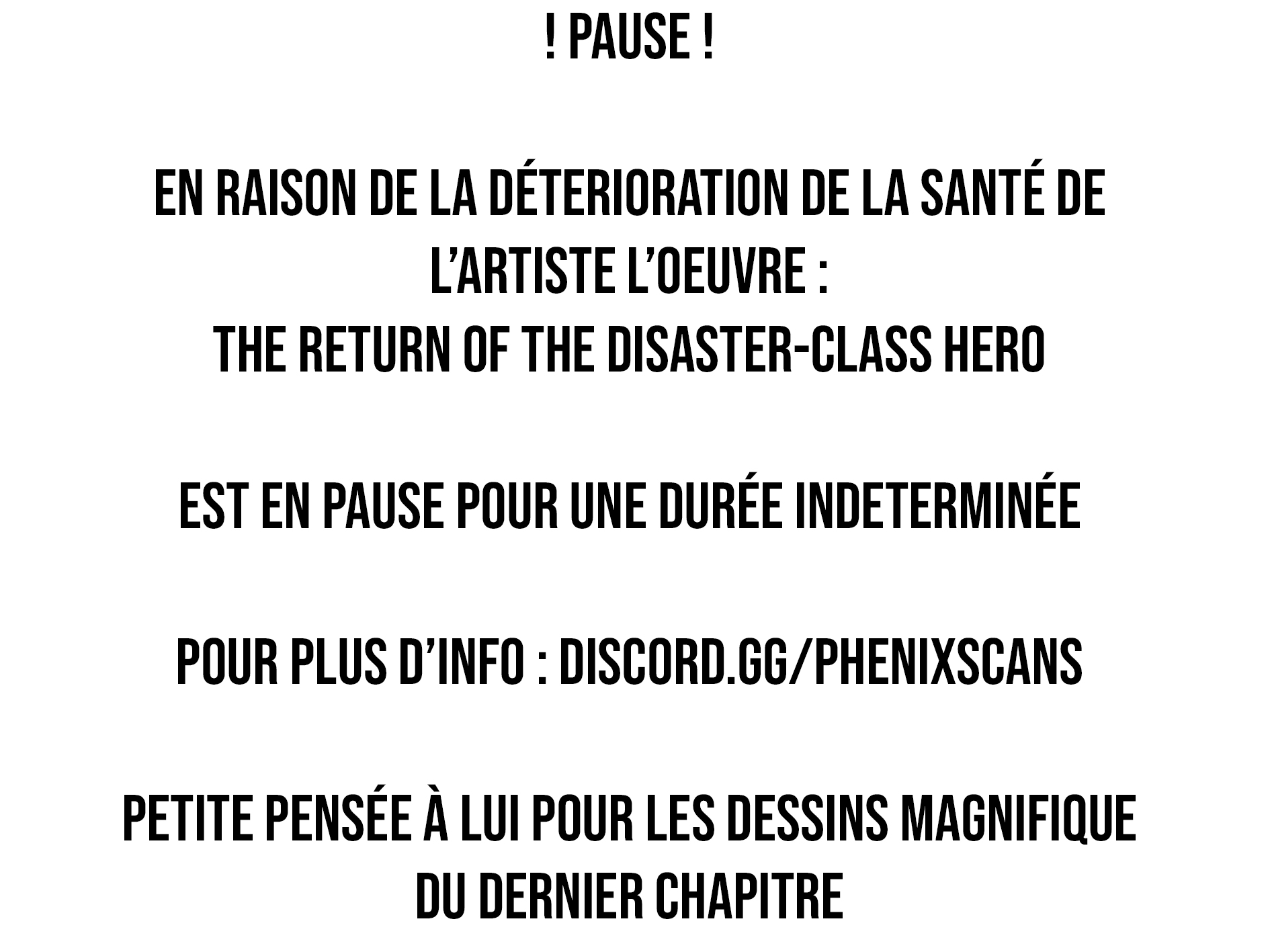 Read The Return of the Disaster Class Hero FR Manga Online