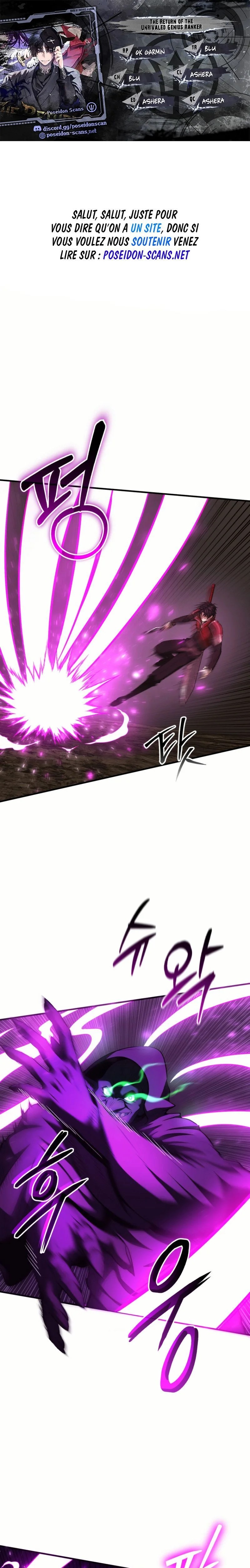 Read The Return of the Unrivaled Genius Ranker FR Manga Online