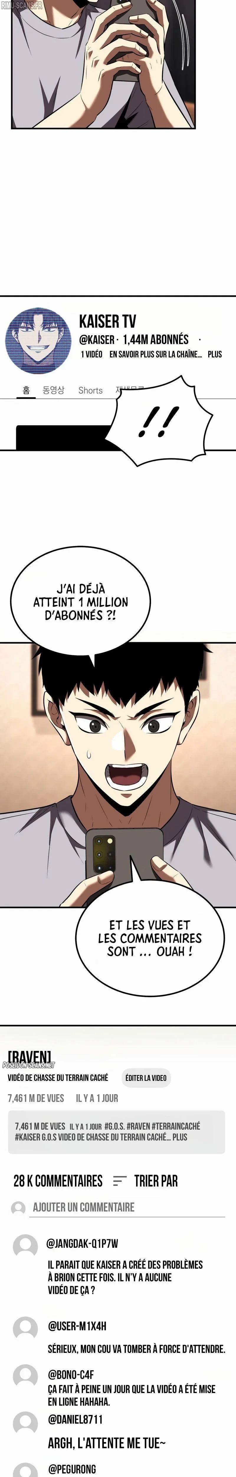 Read The Return of the Unrivaled Genius Ranker FR Manga Online