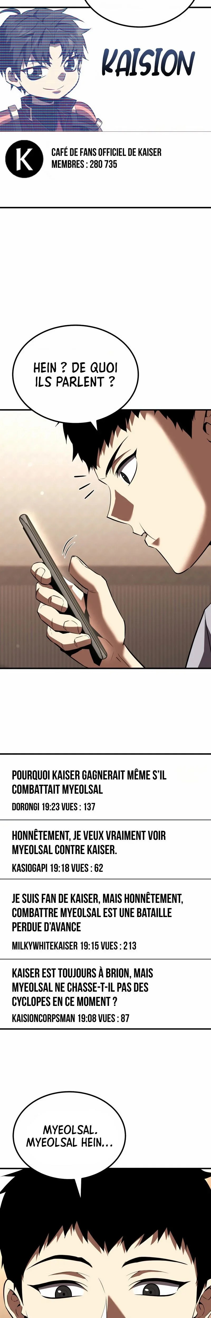 Read The Return of the Unrivaled Genius Ranker FR Manga Online