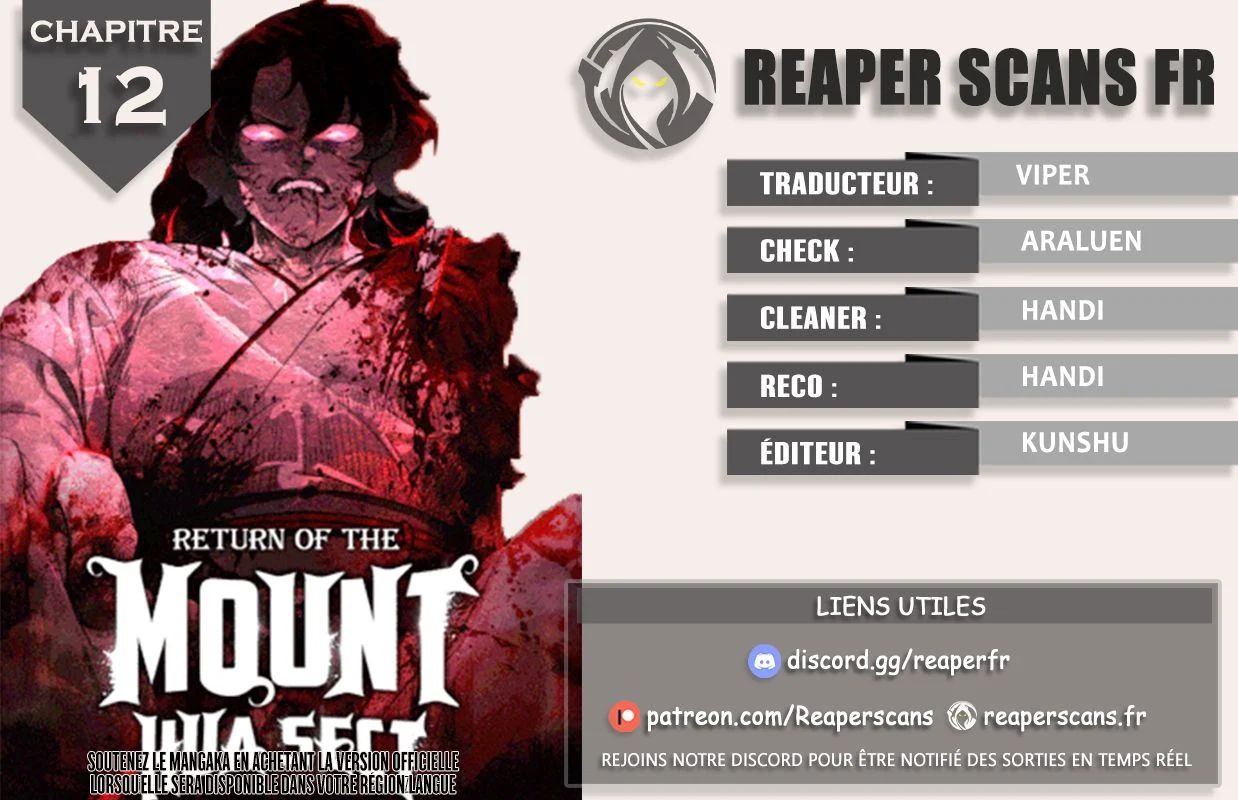 Read The Returns of The Mount Hua Sect FR Manga Online