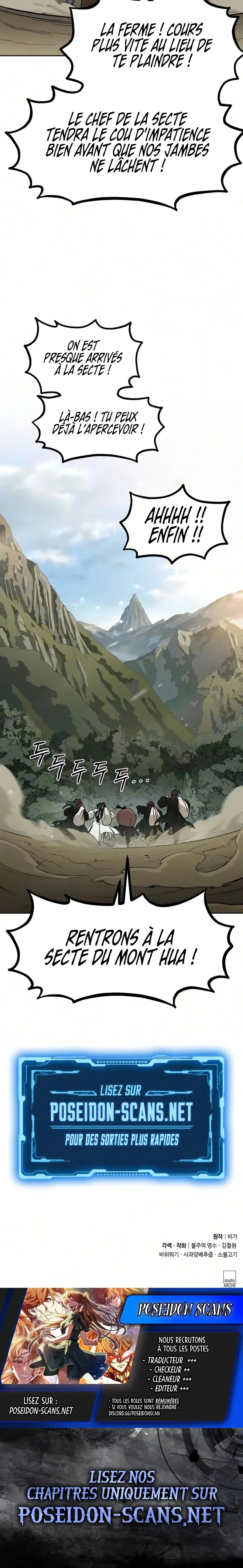 Read The Returns of The Mount Hua Sect FR Manga Online
