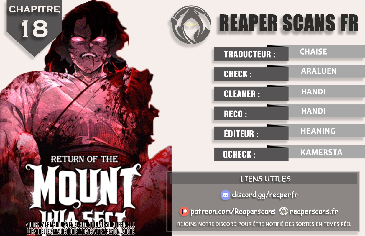 Read The Returns of The Mount Hua Sect FR Manga Online