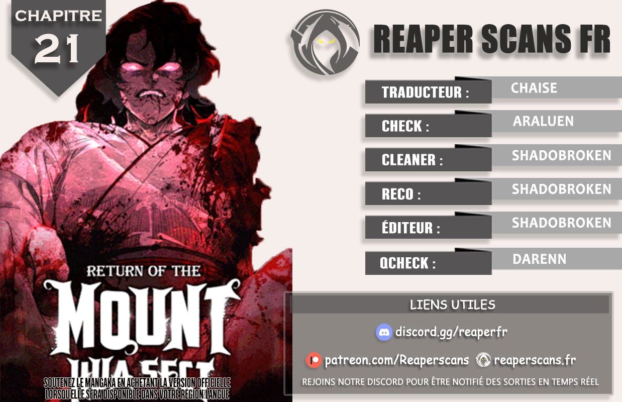 Read The Returns of The Mount Hua Sect FR Manga Online