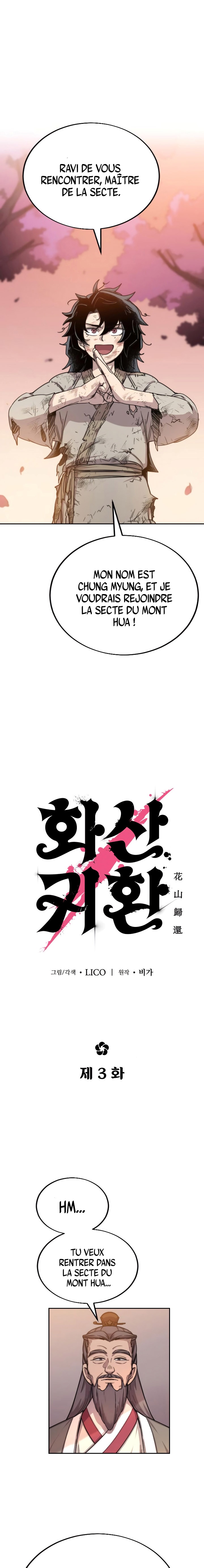 Read The Returns of The Mount Hua Sect FR Manga Online