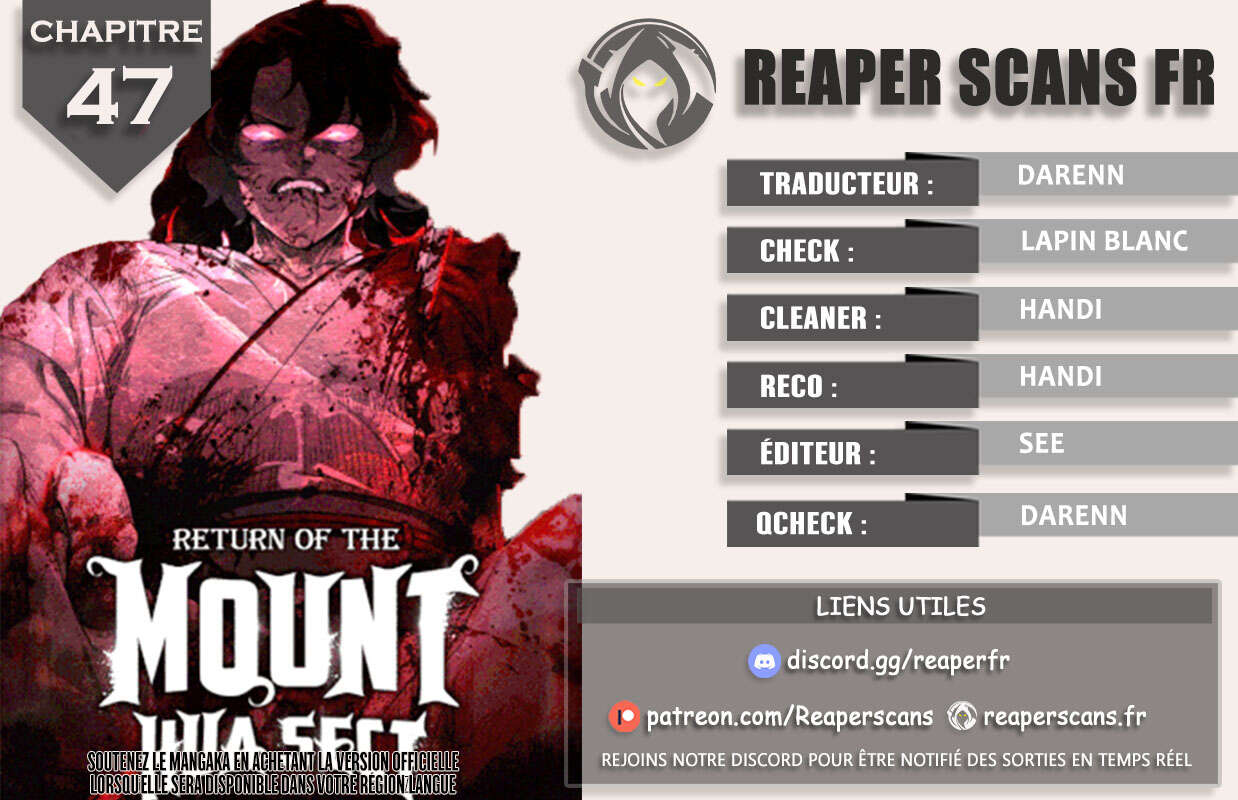 Read The Returns of The Mount Hua Sect FR Manga Online