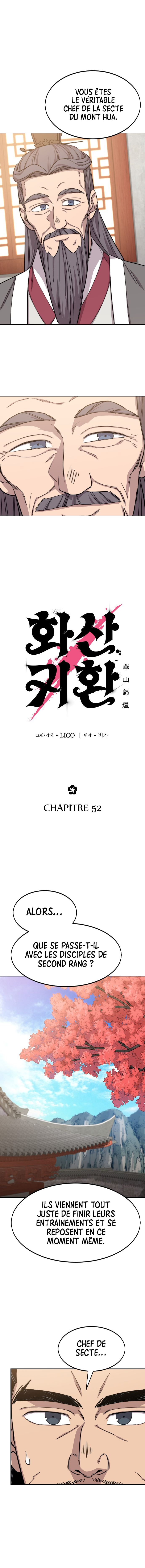 Read The Returns of The Mount Hua Sect FR Manga Online