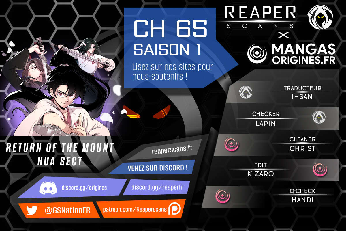 Read The Returns of The Mount Hua Sect FR Manga Online