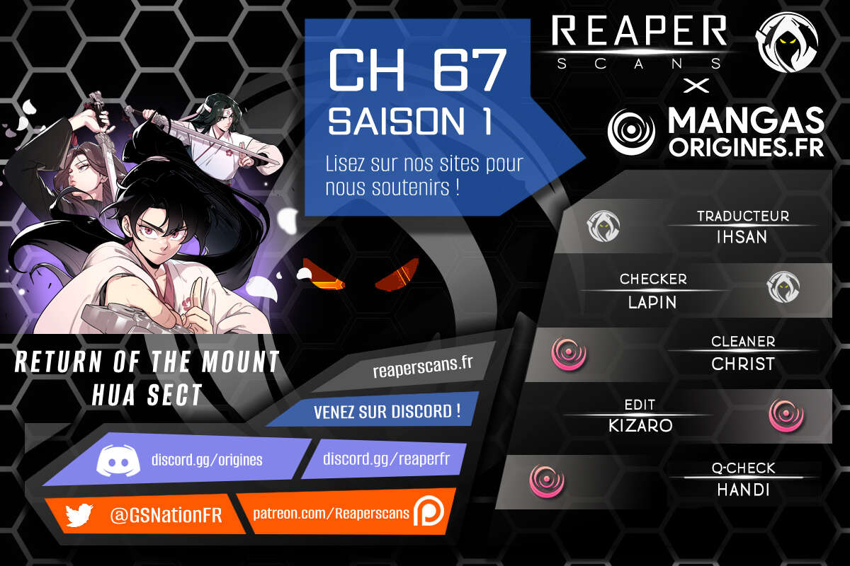 Read The Returns of The Mount Hua Sect FR Manga Online