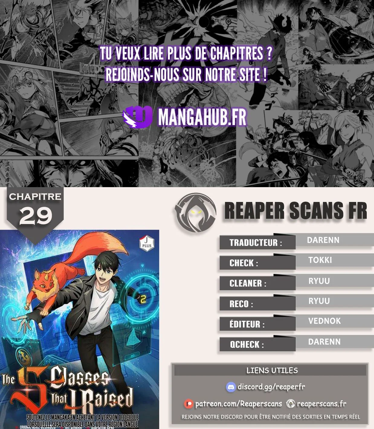 Read The S Classes That I Raised FR Manga Online
