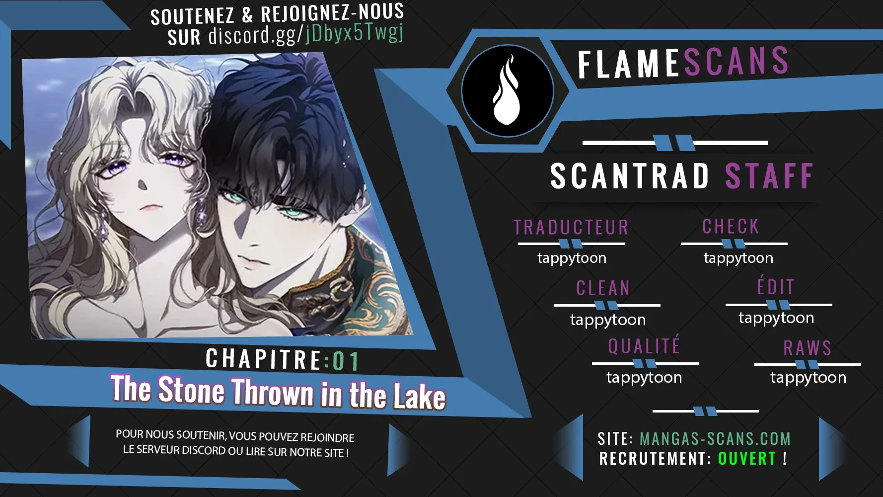 Read The Stone Thrown in the Lake FR Manga Online