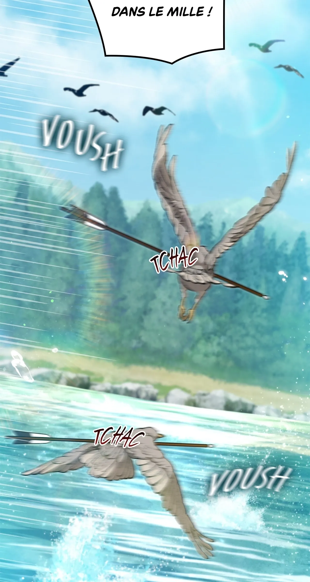 Read The Stone Thrown in the Lake FR Manga Online