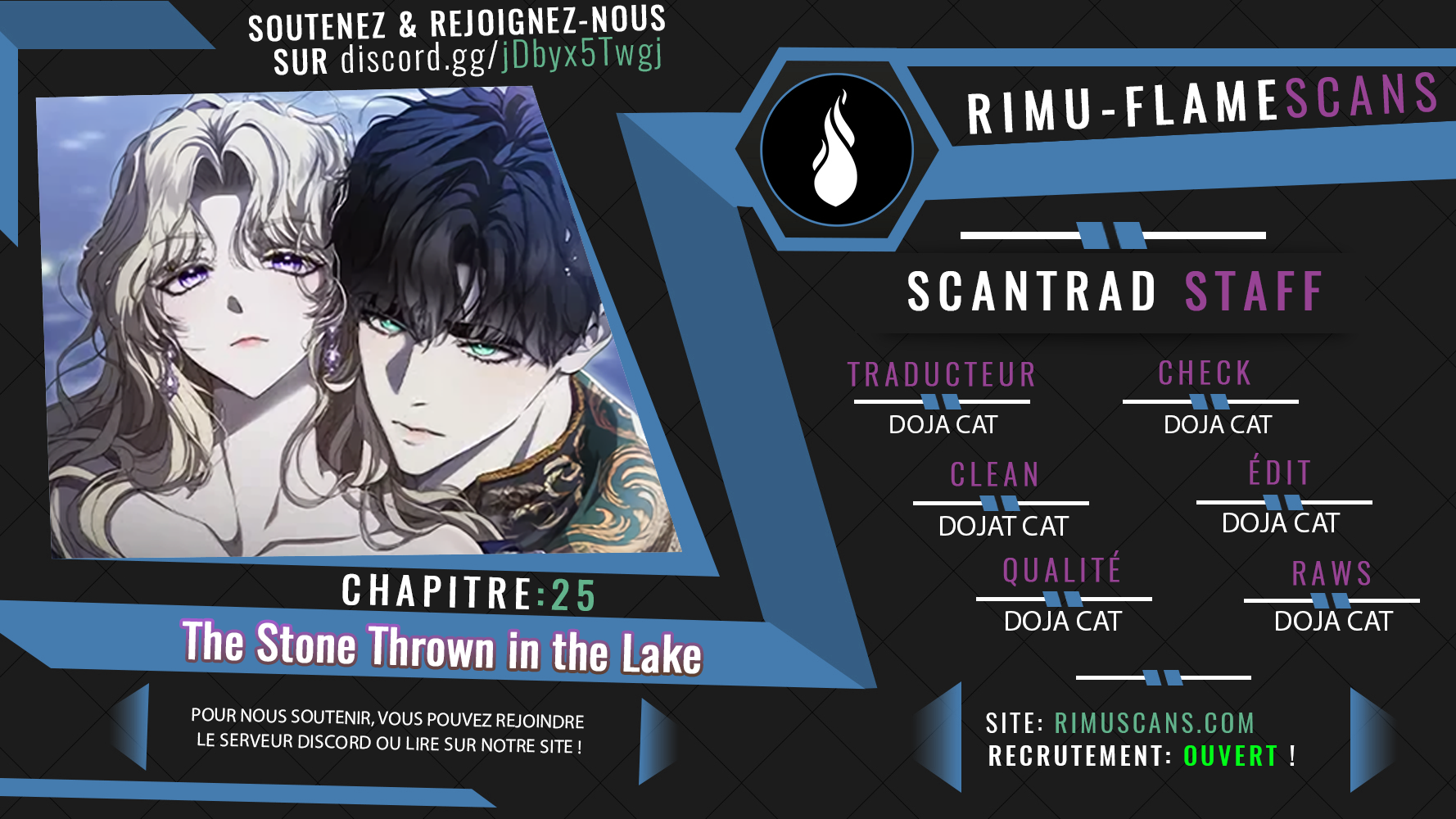 Read The Stone Thrown in the Lake FR Manga Online