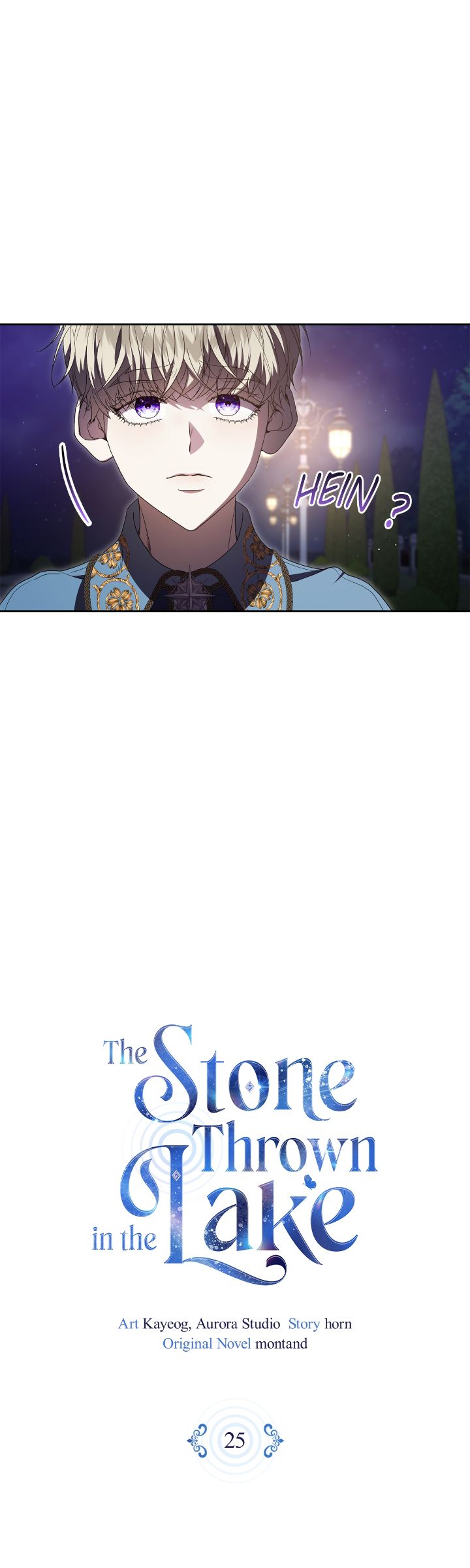 Read The Stone Thrown in the Lake FR Manga Online