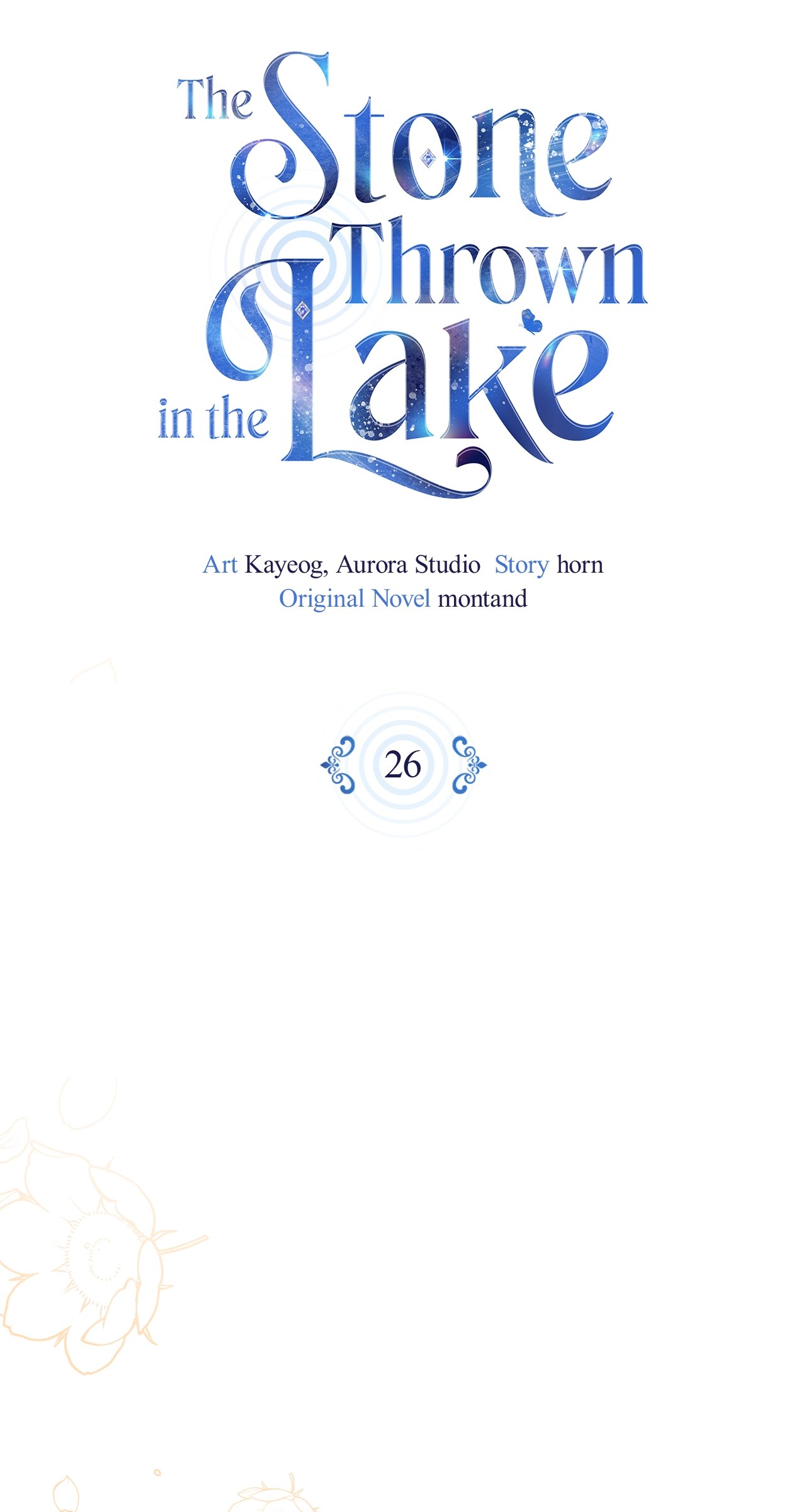 Read The Stone Thrown in the Lake FR Manga Online