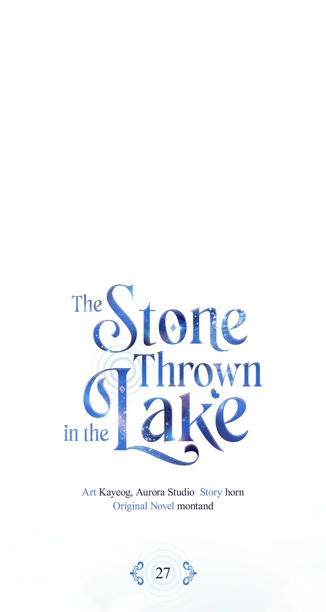 Read The Stone Thrown in the Lake FR Manga Online