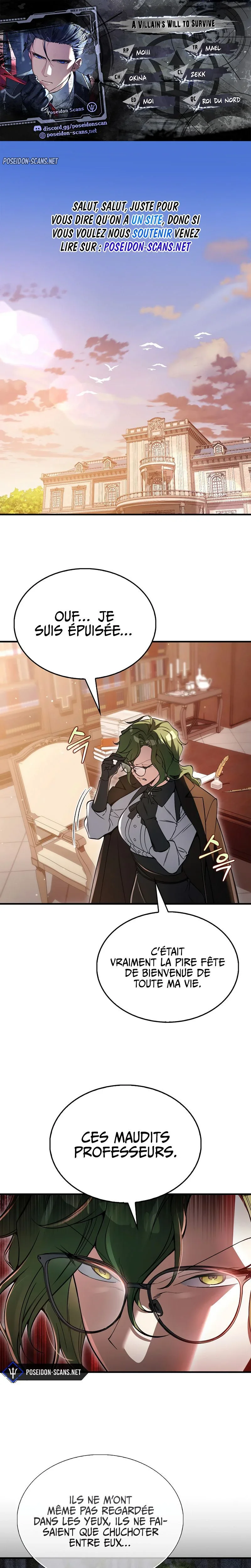 Read The Villain Wants To Live FR Manga Online